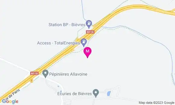 Localisation Esso Express