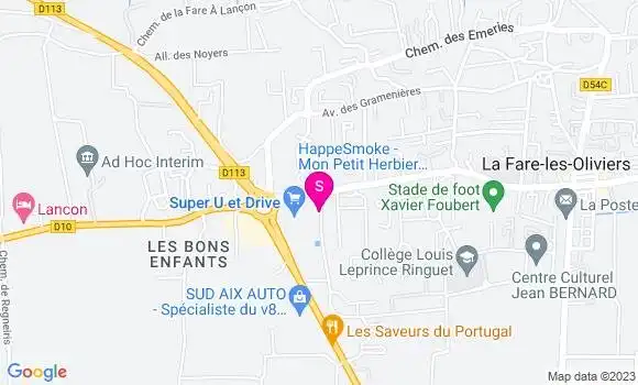 Localisation Super U