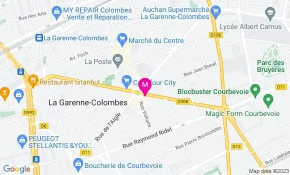 Localisation Bp République