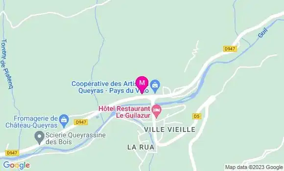 Localisation Le Relais de Charpenel