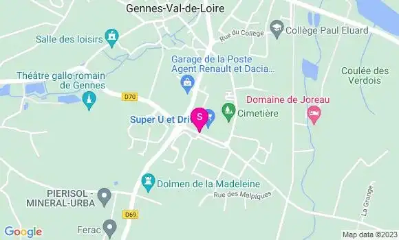 Localisation Super U