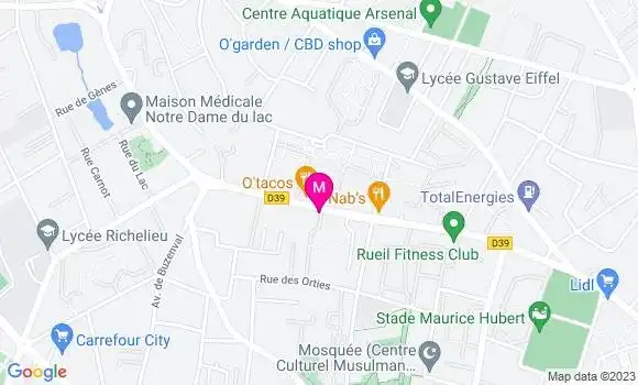 Localisation TotalEnergies