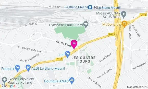 Localisation Bp