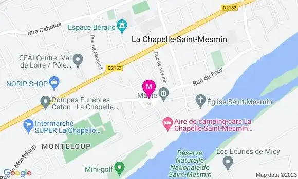 Localisation Esso du Champy