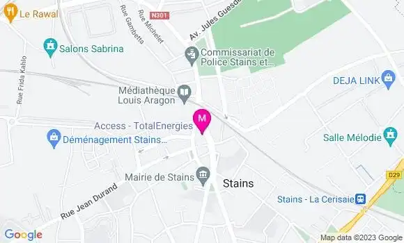 Localisation Access TotalEnergies