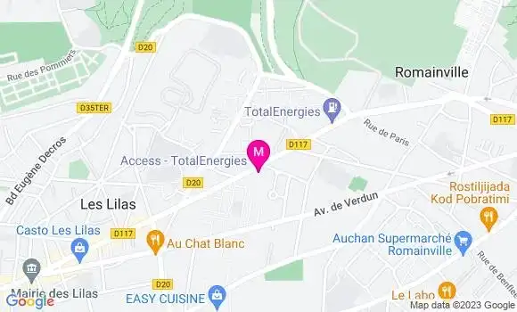 Localisation Access TotalEnergies