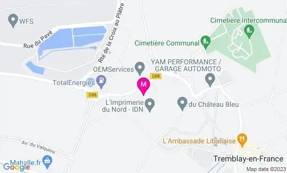 Localisation TotalEnergies