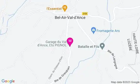 Localisation Ets Pignol