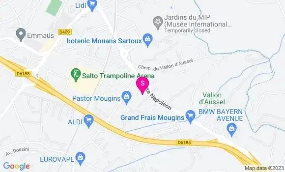 Localisation Géant Casino