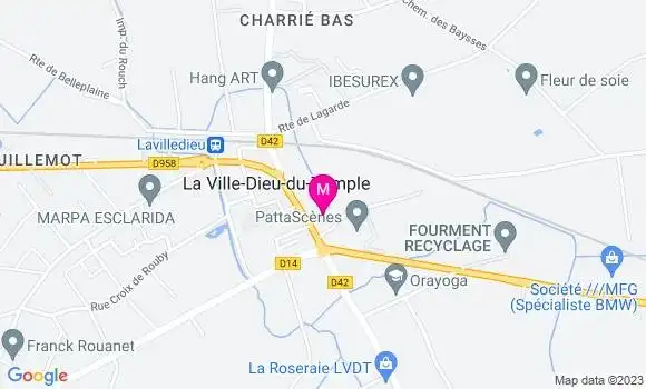 Localisation Intermarché Station