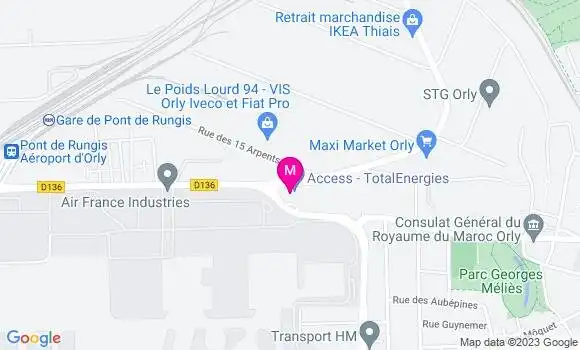 Localisation Relais du Bas Marin