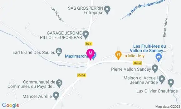 Localisation Maximarché