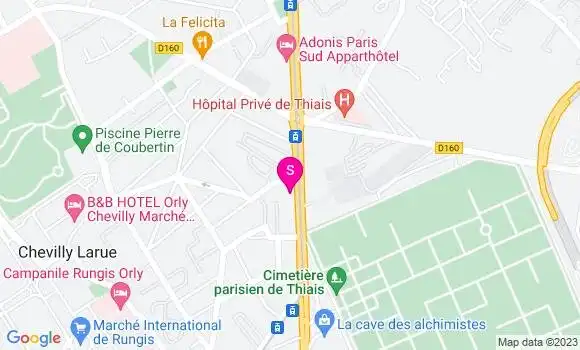 Localisation Esso Express