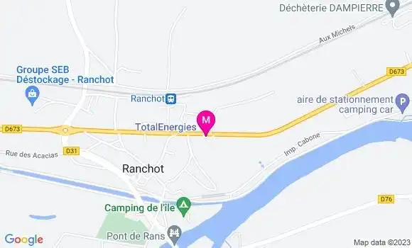 Localisation TotalEnergies