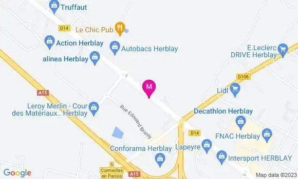 Localisation Esso Express