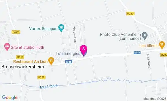 Localisation TotalEnergies