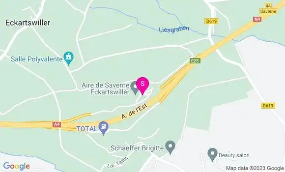 Localisation Station Avia