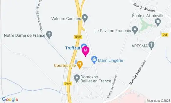 Localisation Esso Express