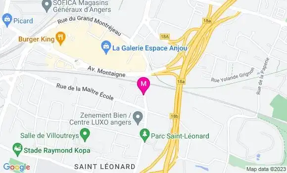 Localisation Géant Casino