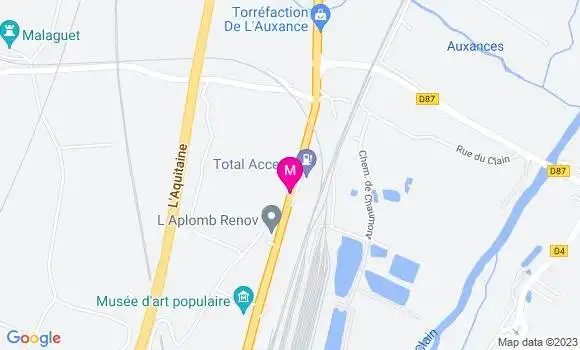 Localisation TotalEnergies