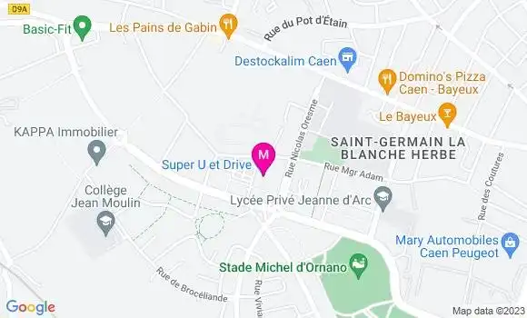 Localisation Super U