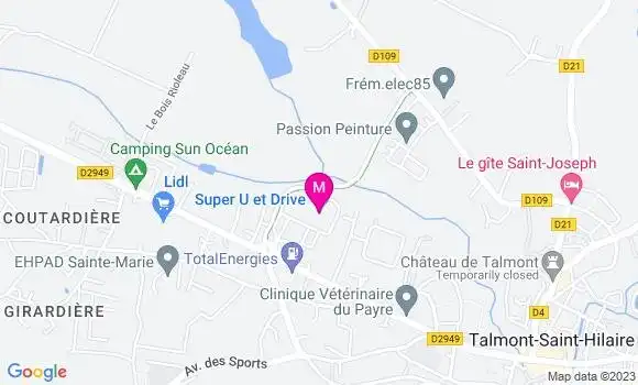 Localisation Super U