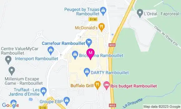 Localisation Station Carrefour