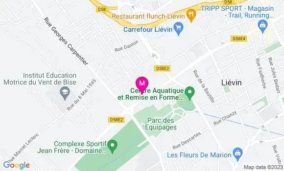 Localisation Le Relais de Rollencourt