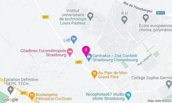 Localisation Intermarché Station