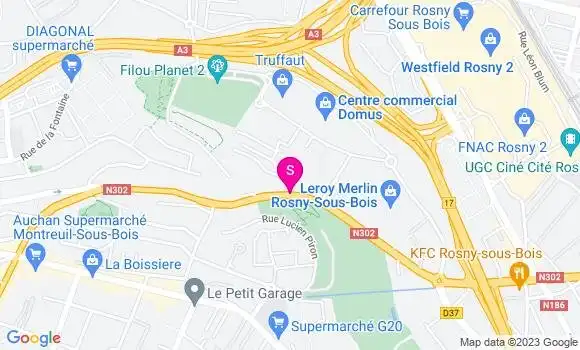 Localisation Relais des Soudoux