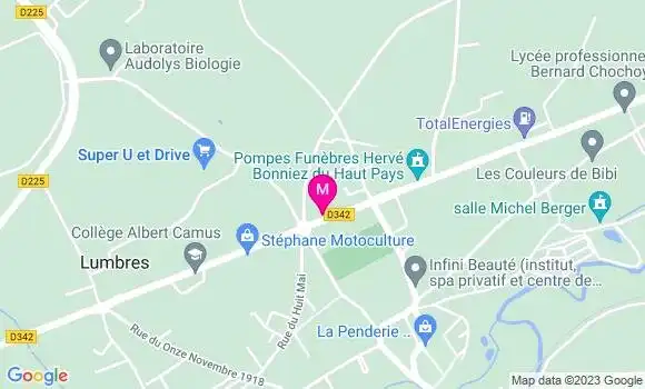 Localisation Garage Hansse