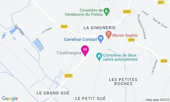 Localisation TotalEnergies