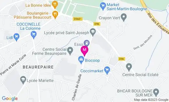 Localisation Esso