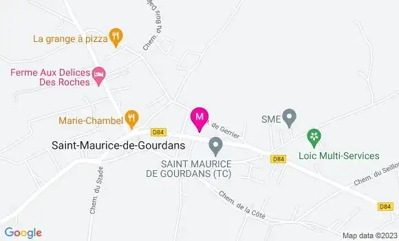 Localisation Garage Rousset
