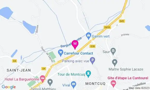 Localisation Carrefour Essence