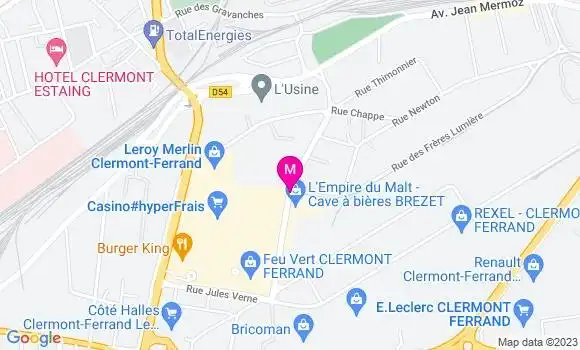 Localisation Station Géant