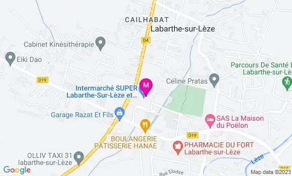 Localisation Intermarché