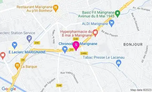 Localisation Relais Sainte Anne