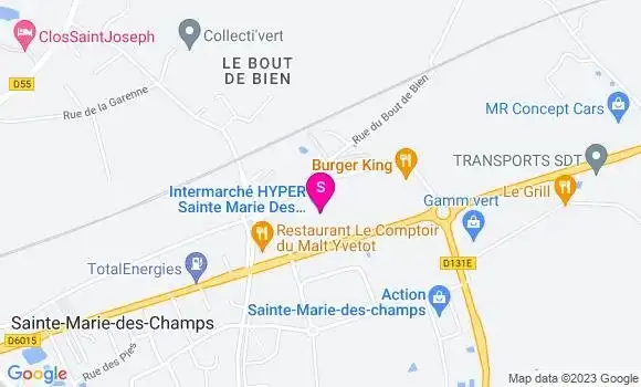 Localisation Intermarché Station