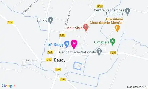 Localisation Station Atac