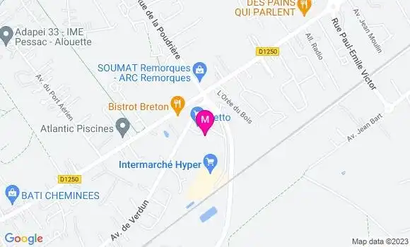 Localisation Intermarché Station