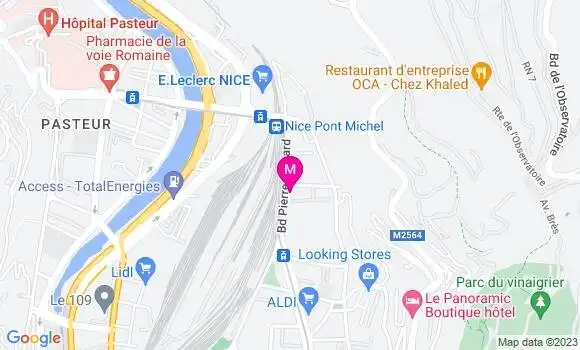 Localisation Esso Express