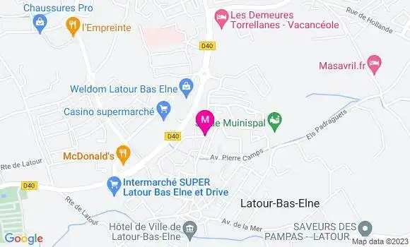 Localisation Supermarché Casino