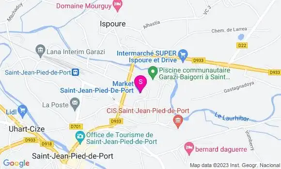 Localisation Carrefour Market