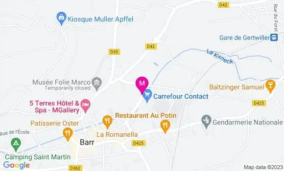 Localisation Garage Karrer