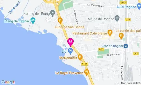 Localisation Station des Alliés