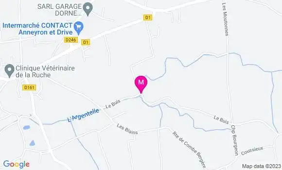 Localisation Intermarché