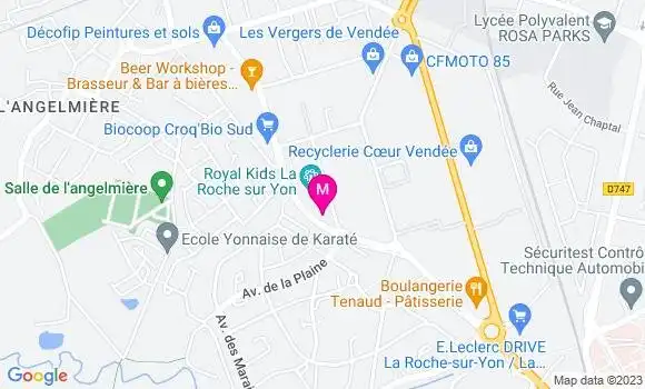 Localisation Garage Phelippeau