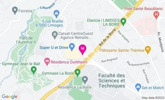 Localisation Super U