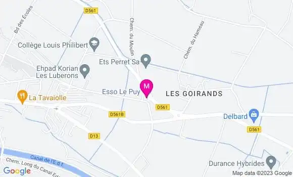 Localisation Esso